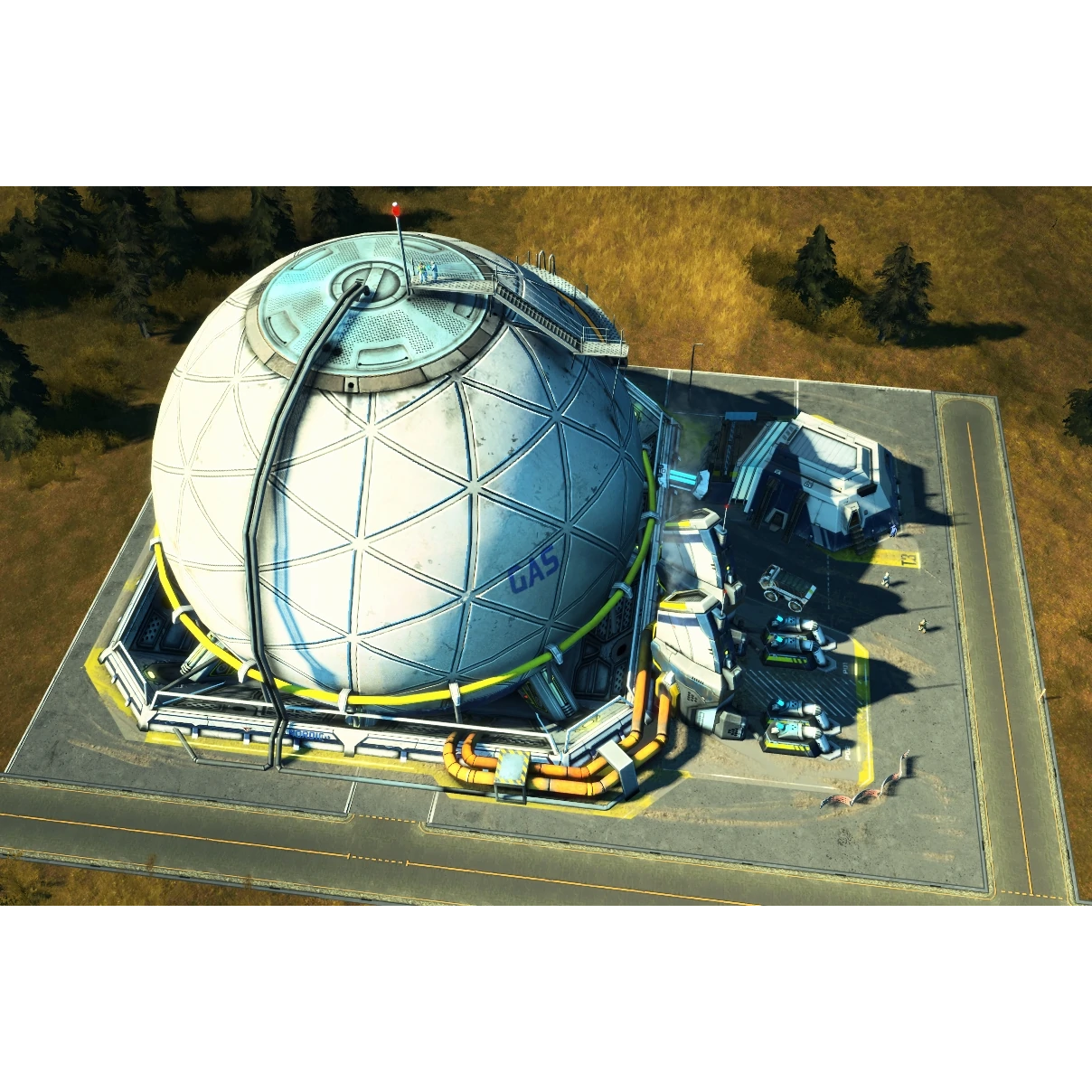 Fossil befeuertes Kraftwerk